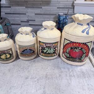Vintage Canister Set